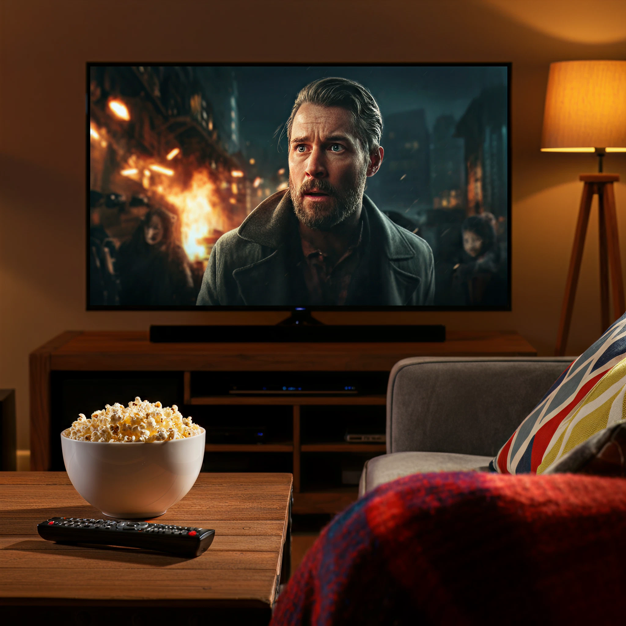 FlixFare streaming platform homepage showcasing trending movies and TV shows.